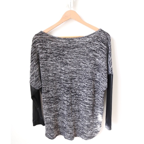 Long Sleeve Top in Heathered Grey - Picture 8 of 8